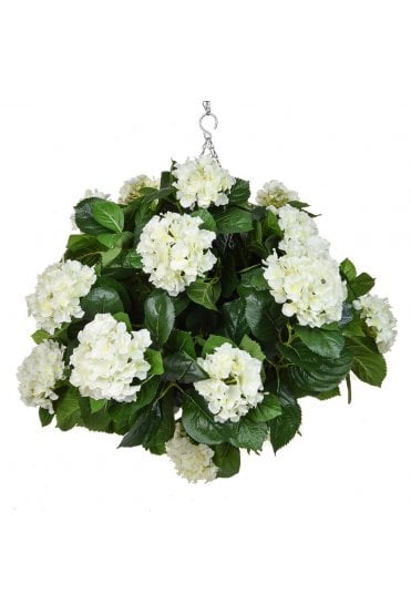 Artificial 25cm Hydrangea Hanging Ball