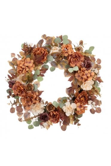 Autumn Floral Wreath – 76cm