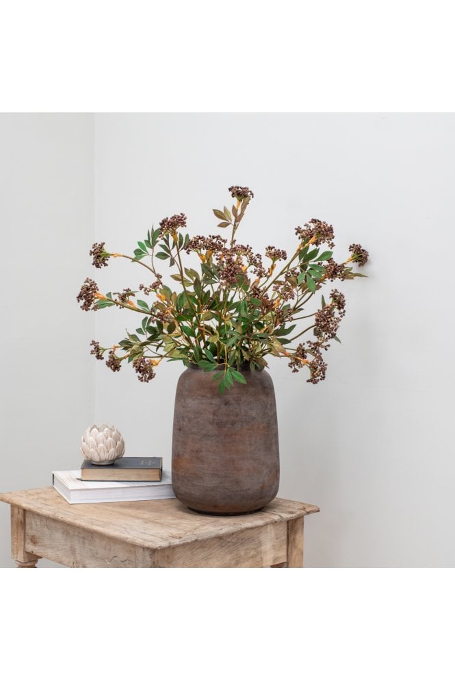 Artifical Berry Foliage- Brown 