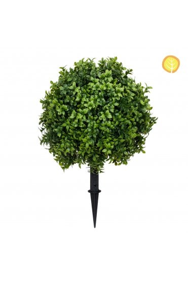 Artificial Boxwood Ball on Spike