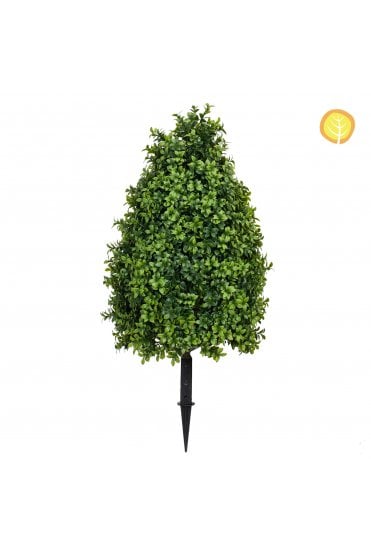 Artificial Boxwood Tower on Spike UV Resistant