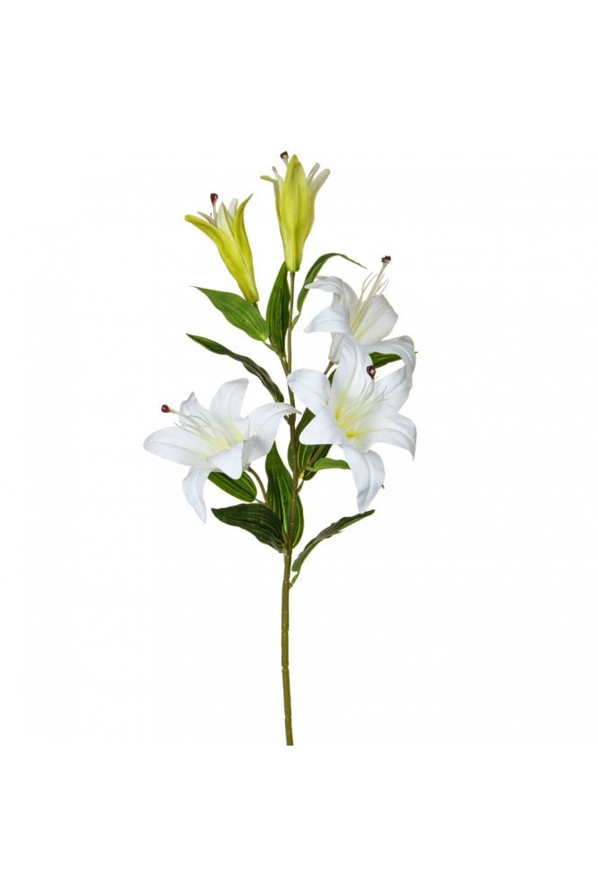Artificial Casablanca Lilly Double Head Pack of 6