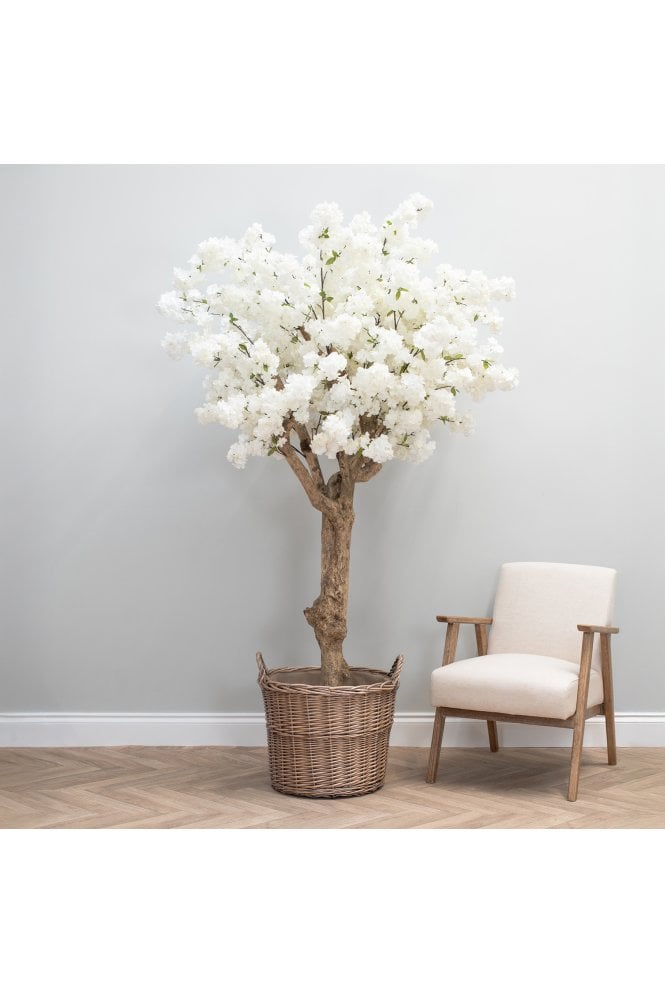 Artificial Cherry Blossom Tree 210cm - White