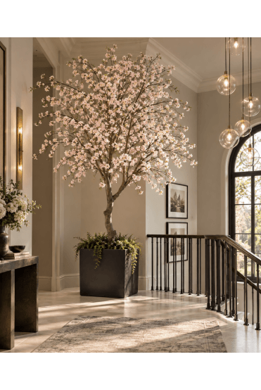 Artificial Cherry Blossom Tree - Canopy Pink