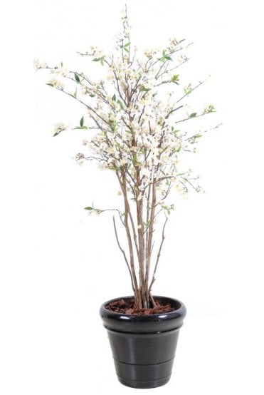 Artificial Cherry Blossom Tree White