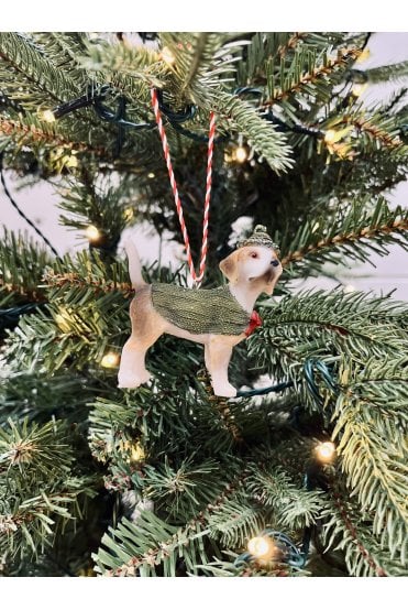 Artificial Christmas Tree Decoration - Beagle