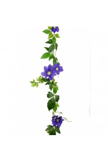 Artificial Clematis Garland 137cm
