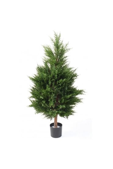 Artificial Dark Leaf Cypress Topiary