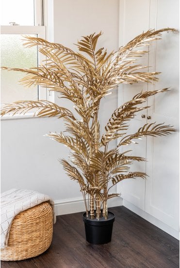 Artificial Areca Palm Gold 145cm