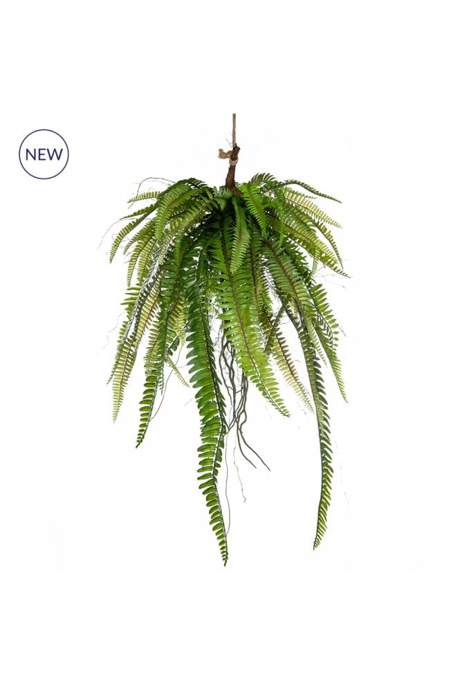 Artificial Fern Ball 60cm Hanging