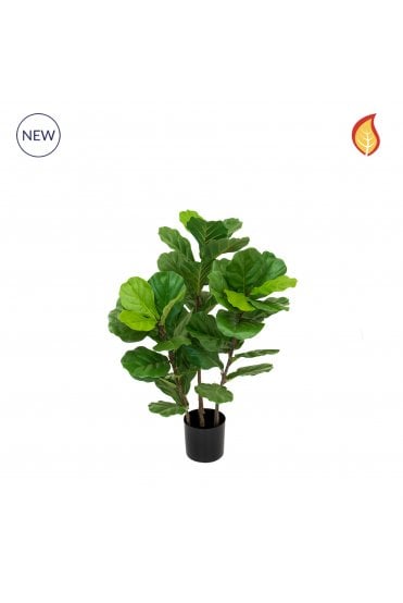 Artificial Fiddle Tree Inherently Flame Retardant 2 Size Options