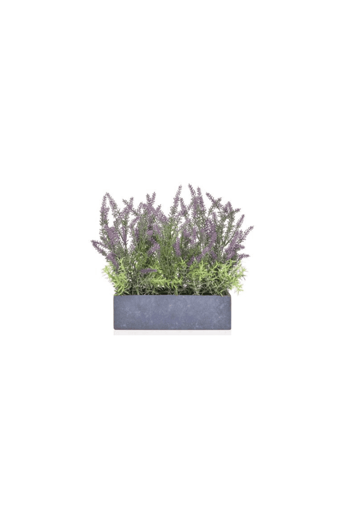 Artificial Lavender Trough