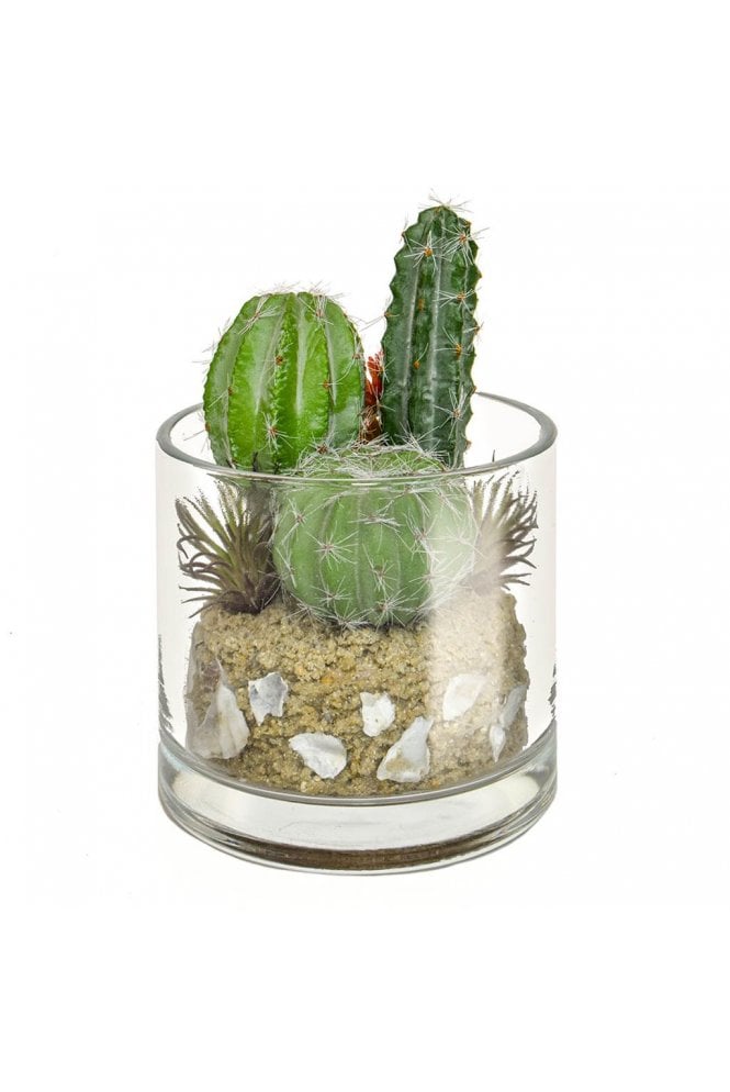 Artificial Mini Cactus Arrangement 20cm