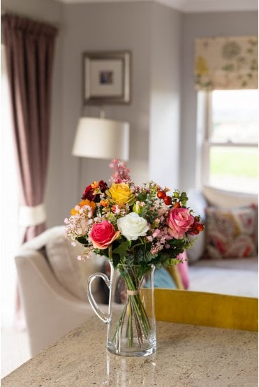 Artificial Mixed Rose Bouquet