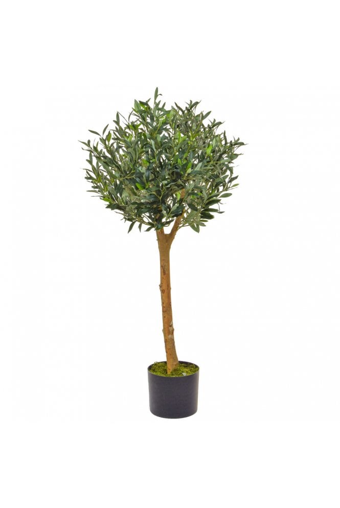 Artificial Olive Ball Tree 100cm