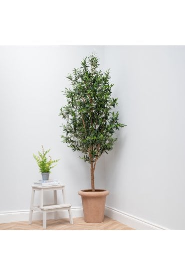Artificial Olive Tree 180cm/6ft Inherently Flame Retardant