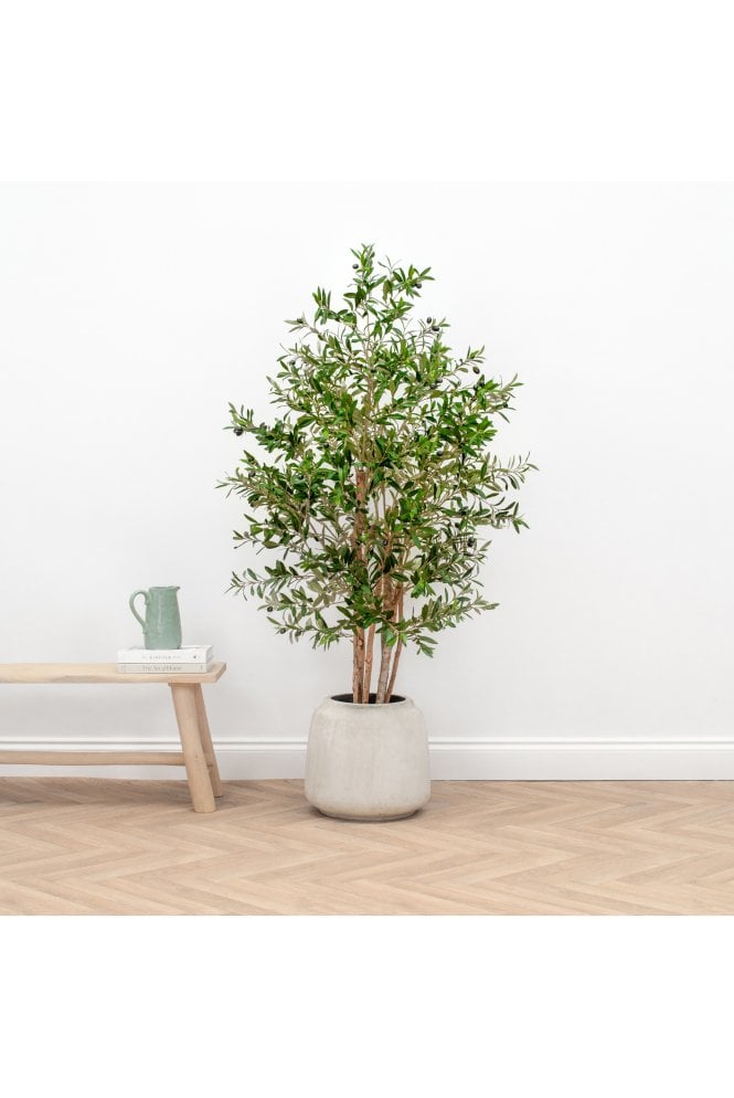 Artificial Olive Tree Planted in Cotswold Pot (180cm or 150cm)