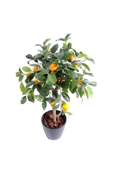 Artificial Orange Mini Head Tree