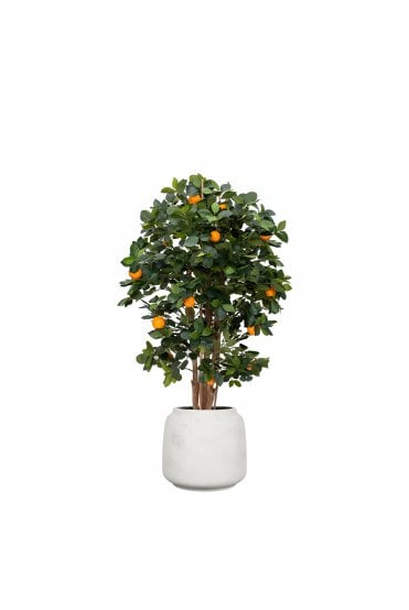 Artificial Orange Tree with Fruit in Cotswold Pot 