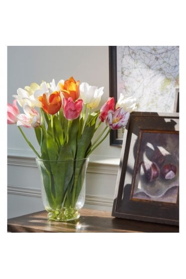 Artificial Tulip Arrangement 43cm