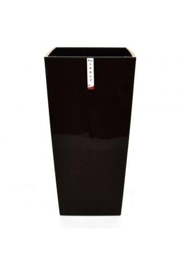 Black Matt Tall Tapered Pot (3 Sizes)