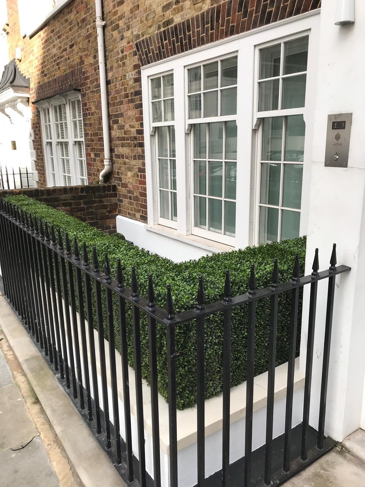 Bespoke Artificial Boxwood Hedge Build & Installation
