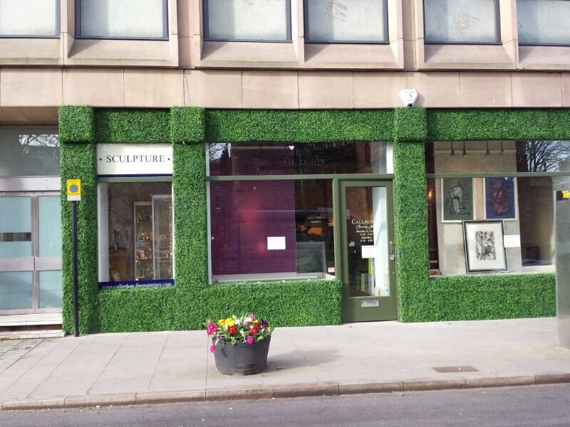 Bespoke Artificial Boxwood Hedge Installation