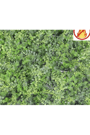 Green Artificial Fern Wall Plaque IFR