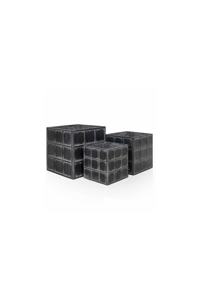 Grey Edinburgh Box Planter
