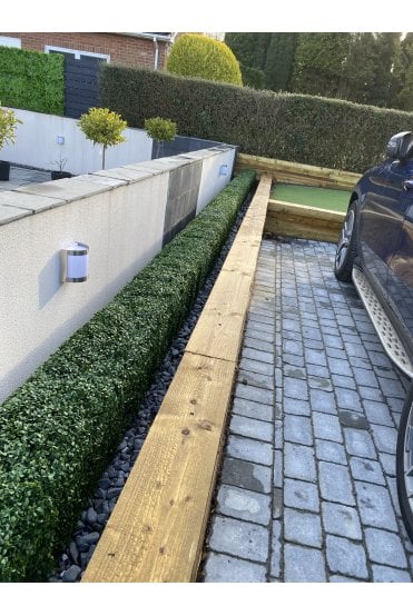 Ready Made UV Boxwood Hedges