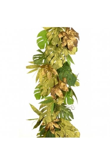 The Artificial Giant Monstera Garland