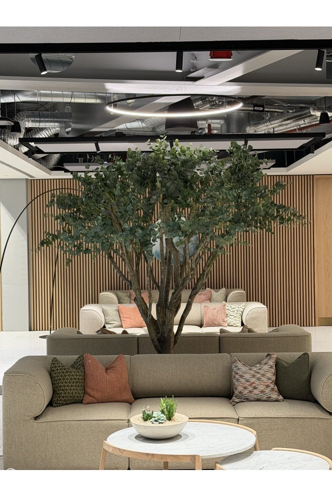 Artificial Bespoke Eucalyptus Tree 2.8m tall