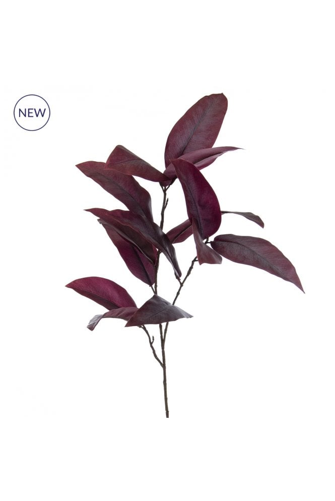 Artificial Burgundy Eucalyptus Foliage