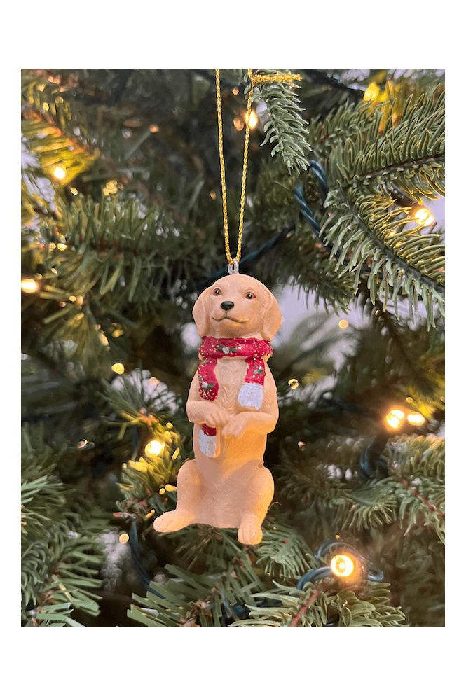 Artificial Christmas Decoration - Labrador