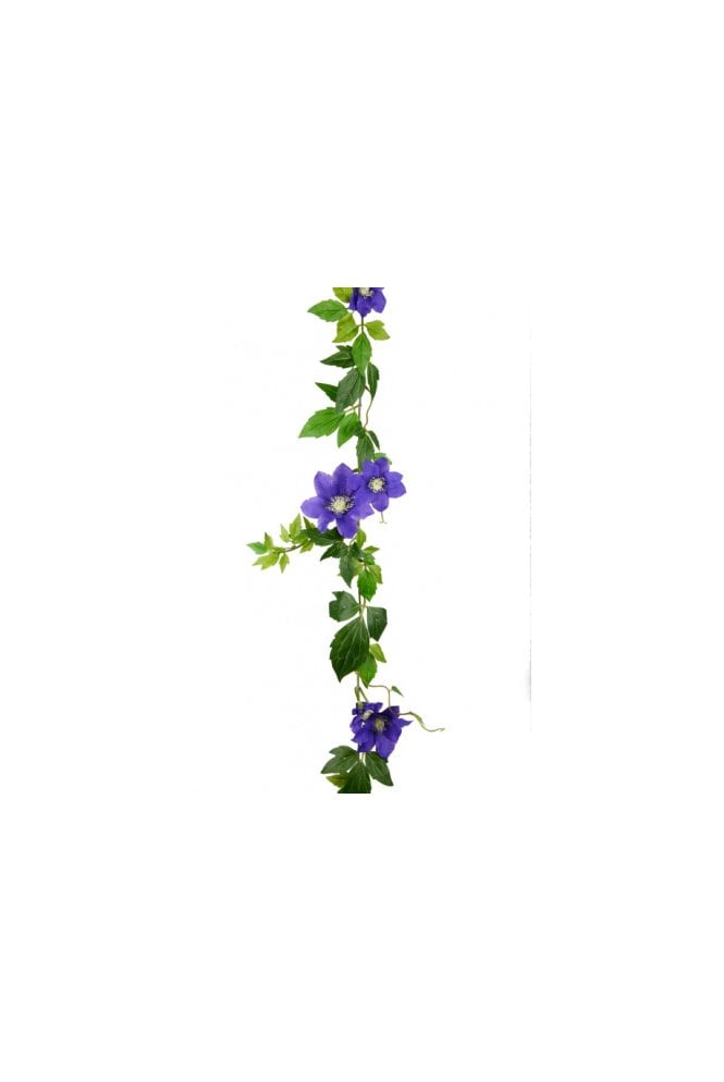 Artificial Clematis Garland