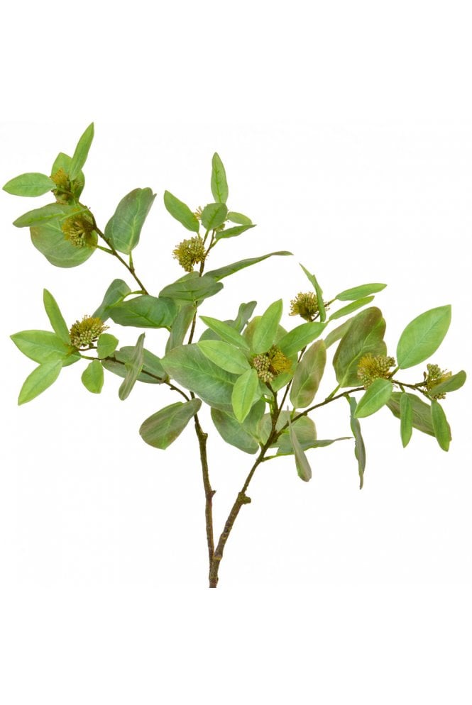 Artificial Eucalyptus Foliage with Buds