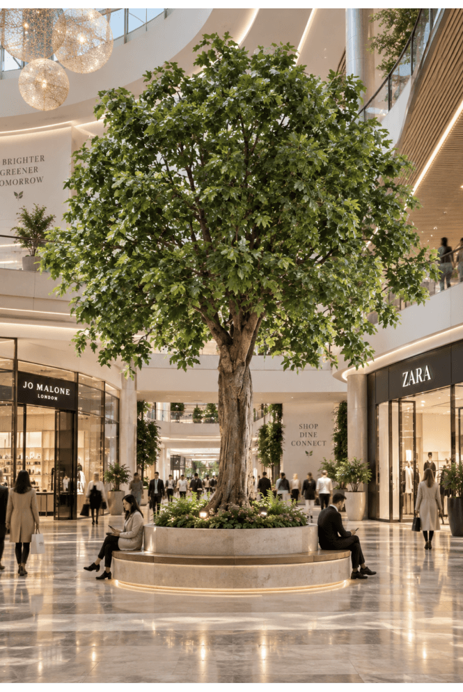 Artificial Large Sycamore Tree 