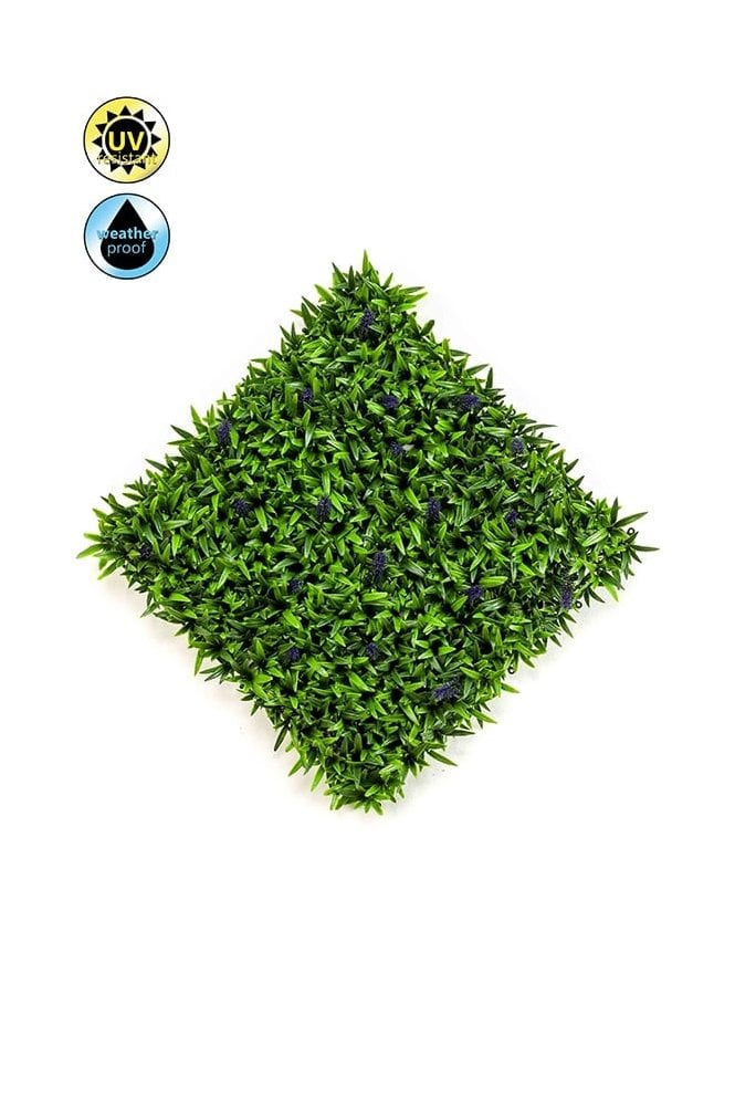 Artificial Lavender Living Wall Panel