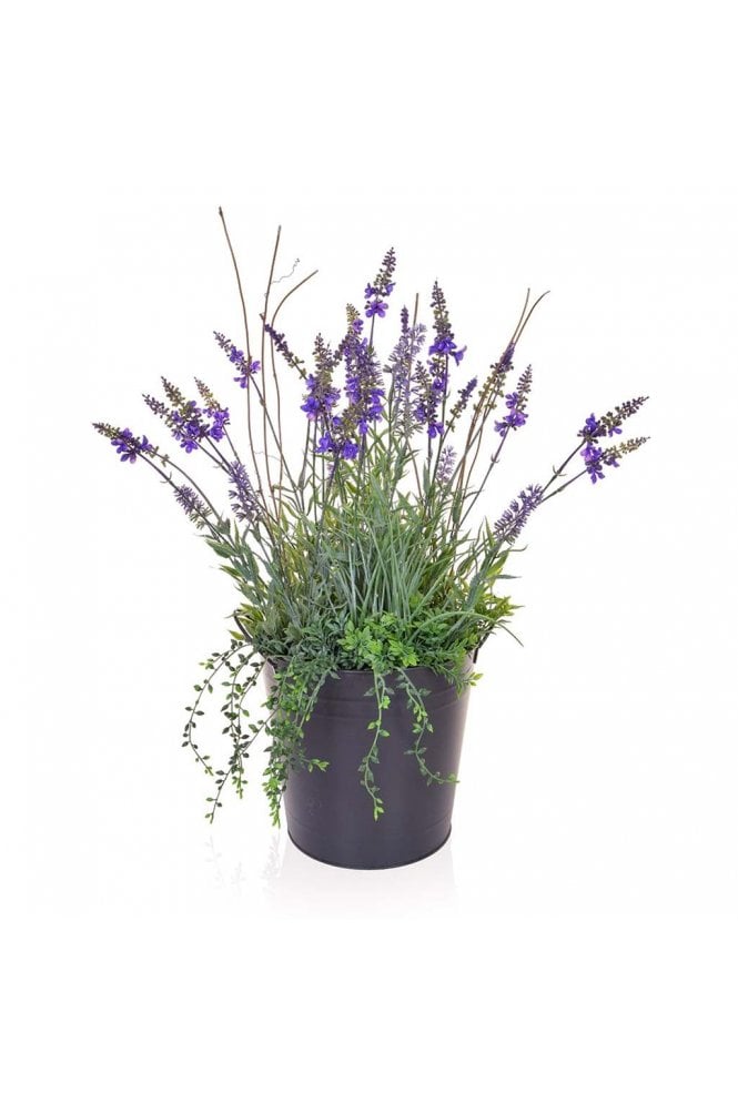 Artificial Lavender Arrangement 60cm