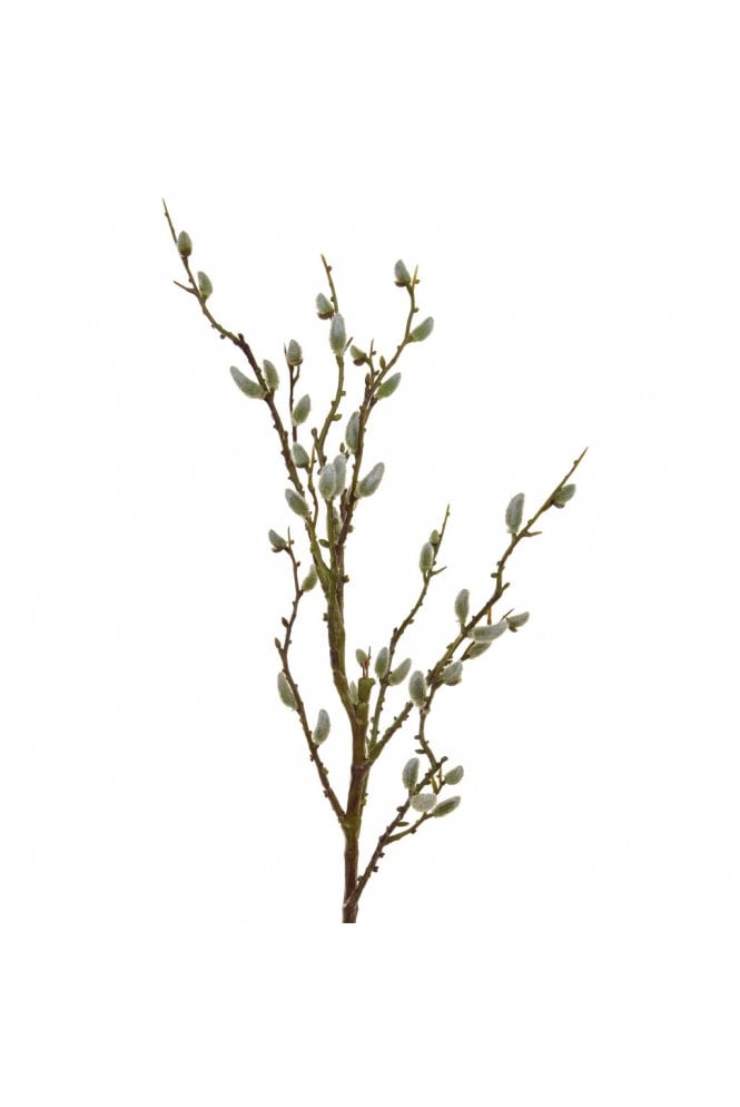 Artificial Pussy Willow Stems Pack of 6