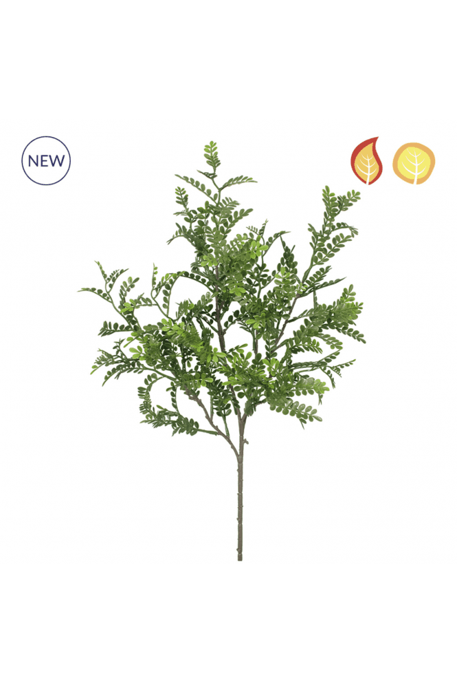 Artificial Rain Locust Green Foliage 