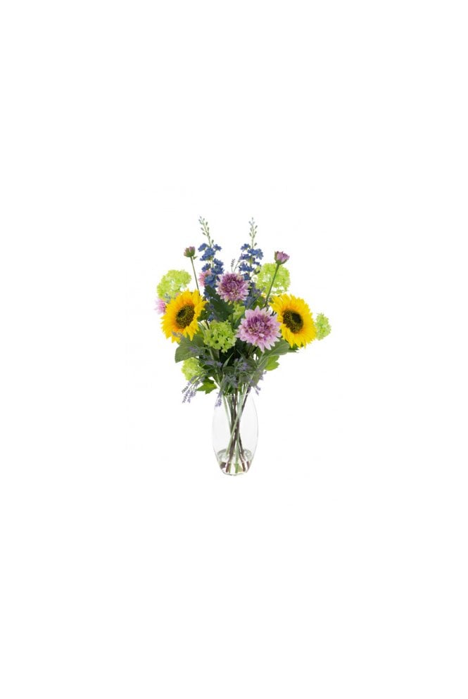 Artificial Sunflower Mix Bouquet in Vase