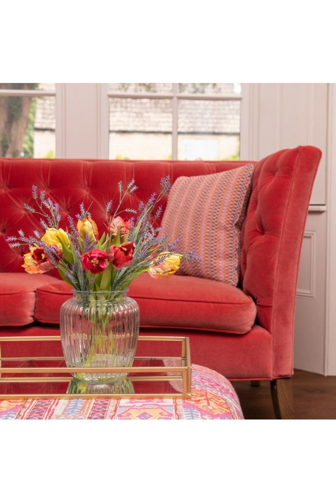 Artificial Spring Tulip & Lavender Display