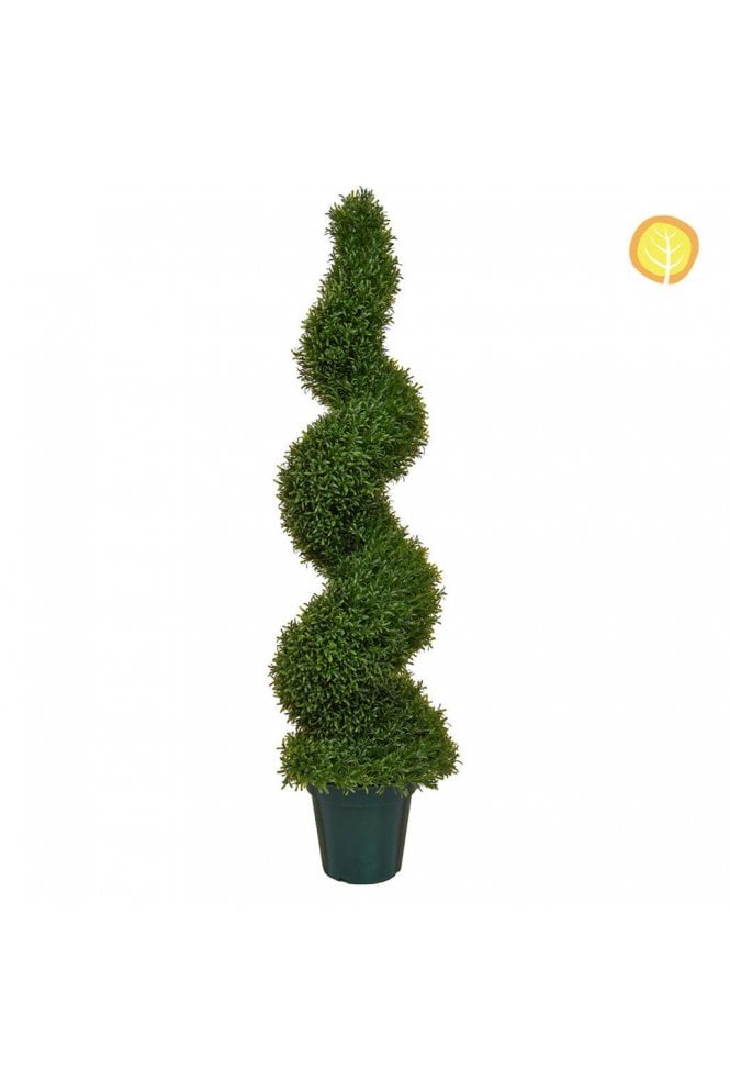 Artificial UV Protected Rosemary Spiral 120cm tall