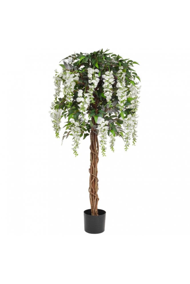 Artificial White Wisteria Tree Liana Trunk 150cm