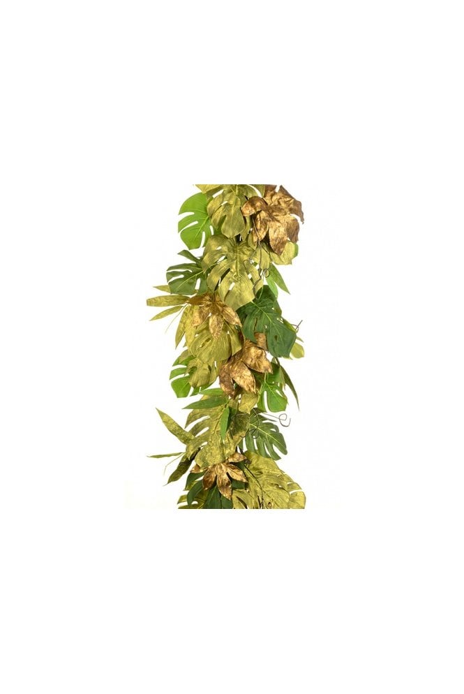 The Artificial Giant Monstera Garland